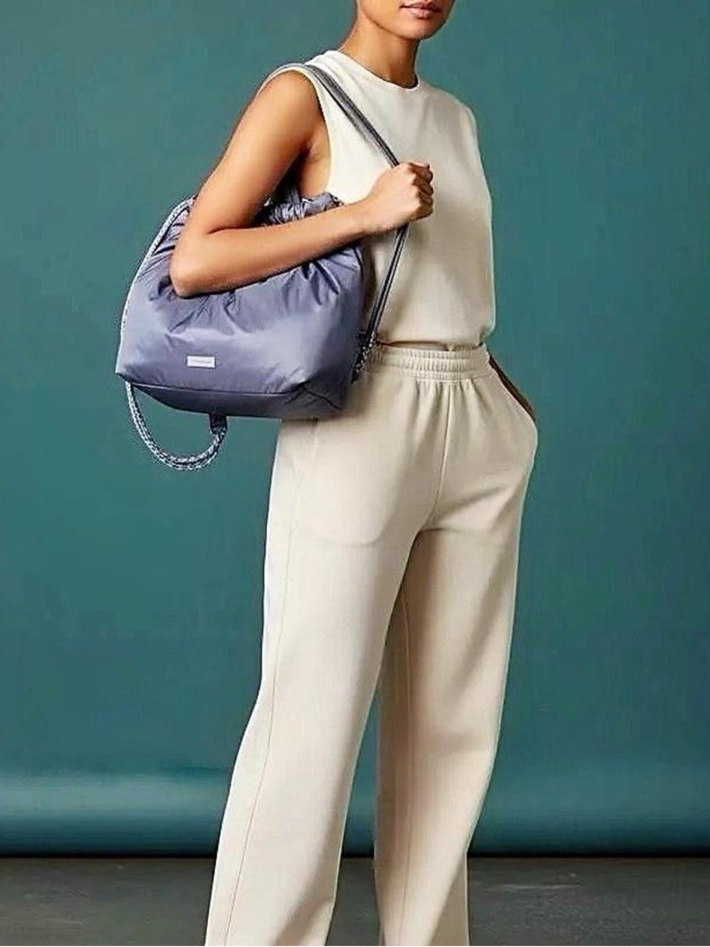 NWT Wildfox Adjustable Drawstring Backpack/Purse - Picture 5 of 5
